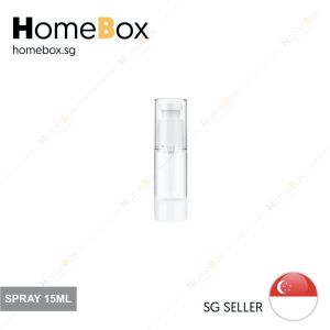 [HomeBox] 🇸🇬 Vacuum Dispenser 15ml 30ml 50ml 100ml Perfume Atomizer Clear Refillable Portable Empty Travel Bottle Liquid/Spray Bottle