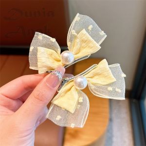 JEPITAN ANAK PEREMPUAN / JEPIT RAMBUT ANAK PEREMPUAN MOTIF PITA KEKINIAN / AKSESORIS RAMBUT ANAK KEKINIAN