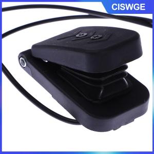 CISWGE Phổ màu đen nhựa thuyền phụ kiện phụ kiện điện ba bánh ga gas Pedal kiểm soát tốc độ gia tốc phanh chân