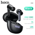 【By HOCO Original Genuine】Hoco 100% Original EQ5 TWS Wireless Earbuds Bluetooth 5.3 Noise Cancellation Energy true wireless ANC+ENC noise HIFI Stereo Built-In Microphone IPX5 Waterproof Office Break headphones. 