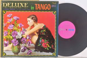 1 แผ่นเสียง 12นิ้ว AL6 DELUEX IN TANGO บรรเลง แผ่นNMริ้วรอยบาง เสียงรบกวนน้อยนิดไม่มีรอยลึก แผ่นล้างทำความสะอาดแล้ว ปกแข็ง2ชั้น หนา หนัก สมุดภาพ