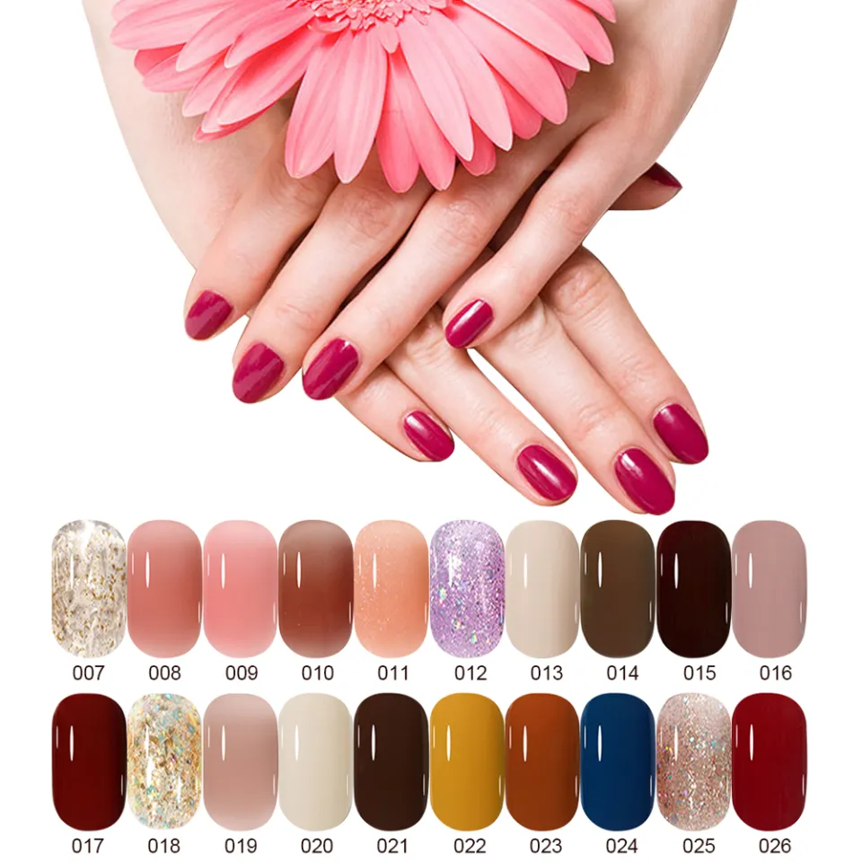 Set sơn gel 48 màu sơn gel sáng bóng sơn single nail sơn móng tay đẹp bảng màu hiện đại Tặng kèm sơn Top base Tặng gift | Lazada.vn