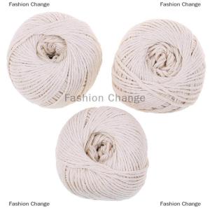 [COD] Fashion Change 1Roll 229 feet Butchers Cotton Twine Meat Trussing Turkey Barbecue Strings Rope