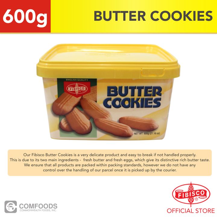FIBISCO Butter Cookies 600g Lazada PH