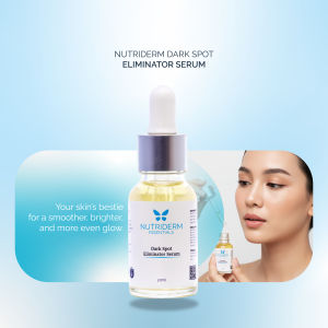 Nutriderm Dark Spot Eliminator Multi-Use Brightening Serum Lightens Acne Marks Evens Skin Tone Non-Sticky Fast Result