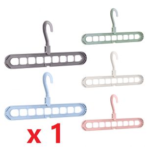 Magic Multi-port Support hangers for Clothes Drying Rack Multifunction Plastic Clothes rack drying hanger Storage