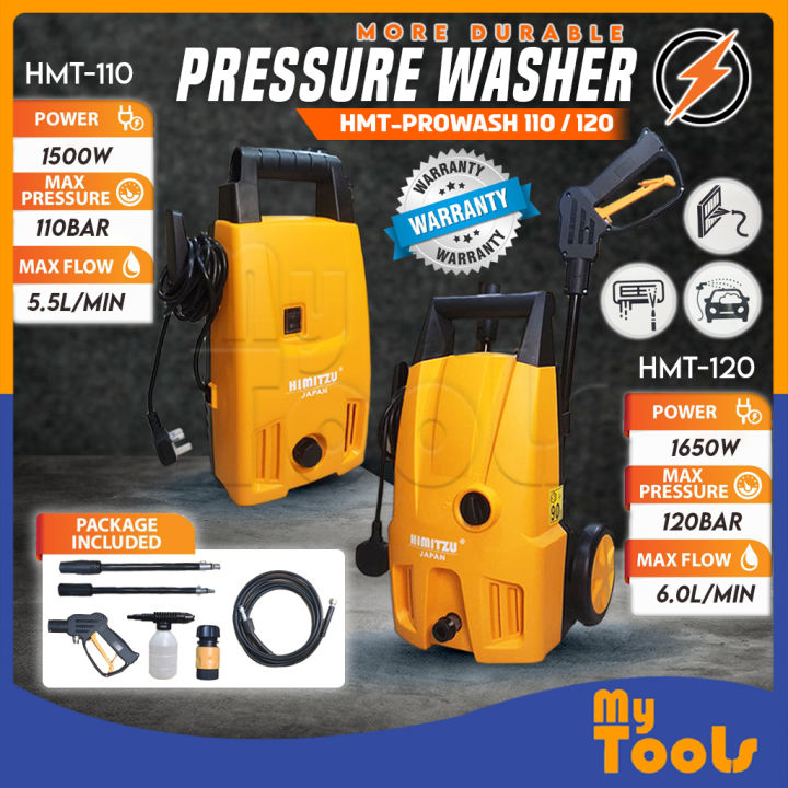 HIMITZU 1500W /1650W 110 and 120 BAR Waterjet Electric High Pressure ...