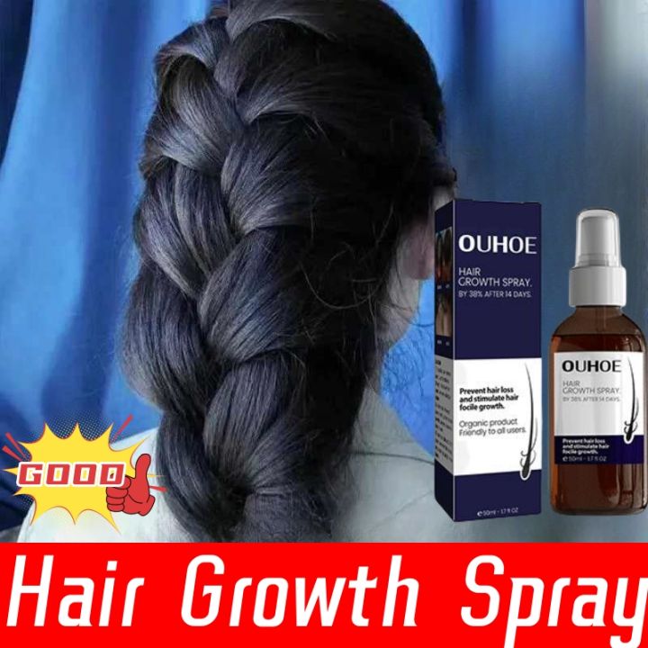 OUHOE Stronger and hair thickening spray Stimulate Hair Growth Improve ...