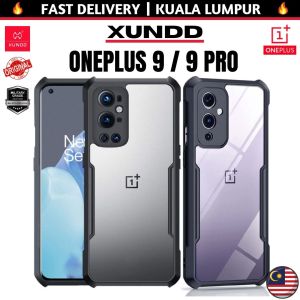 XUNDD OnePlus 10 PRO 10T 5G 9 Pro Case OnePlus 9 (MY/EU) Case OnePlus Nord 2 Casing Hard Case Shockproof TPU+PC Transparent Camera Full Protection SGS Military Grade