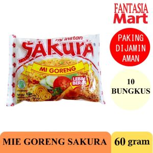 SAKURA MIE GORENG PACK PER 10 BUNGKUS FANTASIA DENGAN PAKING AMAN