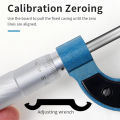 0-25mm Outside Micrometer 0.01mm Precise Gauge Micrometer Metal Caliper Measuring Tools Measurement Micrometer Tool. 