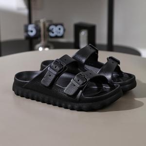 Korean Strap For Women and Men Women Platform Sandals Fashion Comfort indoor and outdoor shoes wave pattern sole women White Black