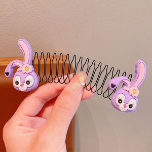 LoviRa Childrens Hair Comb Headband For Kids girl Cartoon Ponytail Clip Children Buckle Fixing Hairpin
