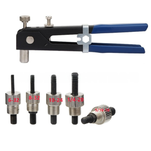 ANANAA M3-M8 Rivet Nut Kit Rivet Nut 150PCS Rivet Nut Durable Flathead Plier Flathead Screw Crimp Plier Repair Tools