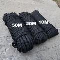 I Hoem Heavy Duty Rope 10 20 50M paracord rope 5 8 10mm black lifting safety rope Nylone climbong rope. 