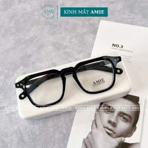Kính mắt nam nữ AMIE Eyewear kính gọng vuông chất liệu nhựa kiểu dáng trẻ trung thời trang 3327