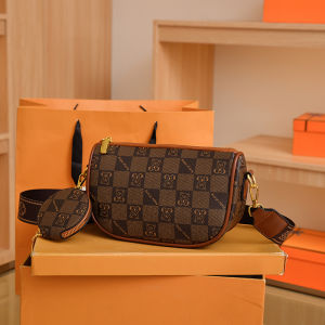 WBIHI Fashion Tas Selempang Wanita Barang Import Slinbag Cewek 2in1