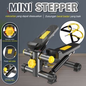 BG SPORT Mini Stepper Air Climber Walker Glider Gym Alat Fitness Penurun Berat badan