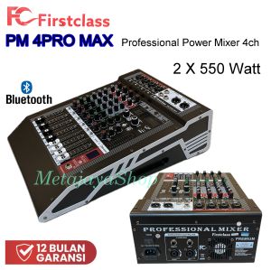 Power Mixer 4 Channel With Compressor Firstclass PM 4PRO MAX pm4 pro PM 4 PRO Max