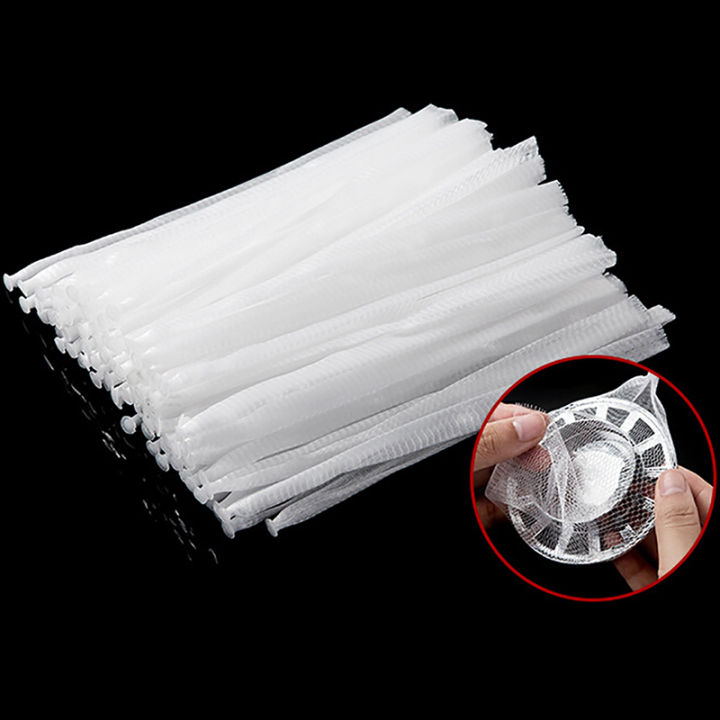 iNBdvT2Z 100 chiếc Túi lưới bọc thoát nước nhà tắm túi lưới lọc ngăn ...