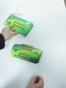 10Pcs Cockroach Killer Trap Non-Toxic Safety Insecticidal Sticky Cockroach Killer Trap with Bait