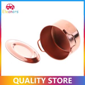 [Eleanor] 1 12 Dollhouse Miniature Kitchen Copper Pot with Lid