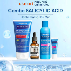 Combo Compliment BHA Salicylic Acid Giảm Mụn Mờ Thâm & Cấp Ẩm Cho Da Dầu