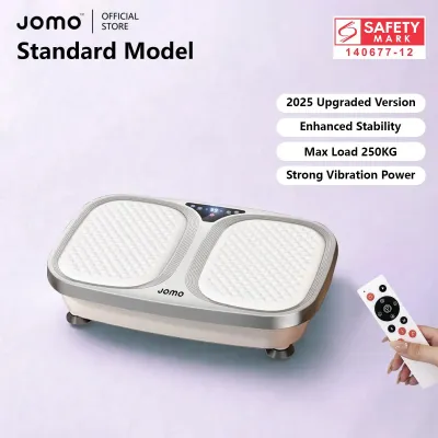 Vibration Machine Exercise Board Home Fitness Bluetooth Strong Vibration LCD Display 250kg Durable Vibration Plate