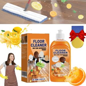 Recognizeknob Floor Cleaner Recognizeknow Multi-Purpose Floor Cleaner Powerful Decontamination Floor Cleaner Household Floor Cleaner Liquid for Wood Floor Ceramic Tile Marble (1PCS)
