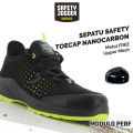 Sepatu Safety Jogger Modulo S1PS Perf Low Black Sepatu Safety Kerja Metal Free Nano Carbon Toecap Sepatu Kerja Ringan Anti Static ESD. 