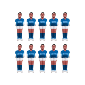 10Pcs nhựa cứng Bóng Đá Foosball Người Đàn Ông Bảng Chàng Trai cầu thủ bóng đá Nhựa bóng đá nhỏ Người Đàn Ông Foosball Thay Thế Người Chơi