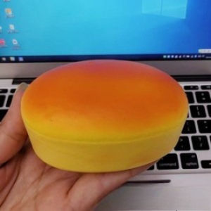 Creative Simulated Steamed Cake Slow Rebound Pinch Dpression Vent Toy  Slow Rising Relief Stress Toy For Children