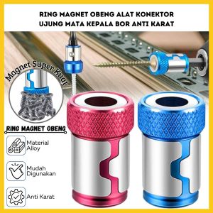 Ring Magnet Obeng Cincin Magnetik Ekstensi Bit Obeng Heksagonal 635mm 1/4 inci Elektrik - GP Mall
