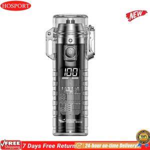 Handheld Flashlight with Power Display 3 Modes Mini Camping Torch Small Powerful Handheld Flash Light for Hiking Camping