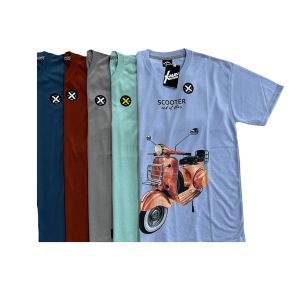 Kaos Distro Lengan pendek Pria Dewasa || Paket Kaos 4 Pcs 100 Ribu Distro Branded Full Tag ORG