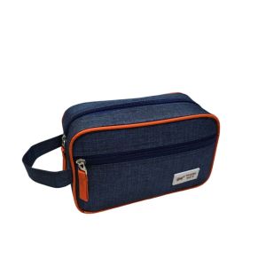 Toko1688 - tas kosmetik bahan denim/ handbag denim cosmetic pouch 1055