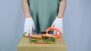 AE Dây đai buộc hàng loại dày dùng cho xe tải thiết bị siết chặt và cố định dây phanh móc đôi bộ căng dây hoàn chỉnh.