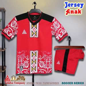 JERSEY SEPAK BOLA FUTSAL BISA SABLON DTF NAMA SENDIRI Setelan Baju Celana Olahraga Kaos Voli Badminton Art. Sultan - Amkha Company