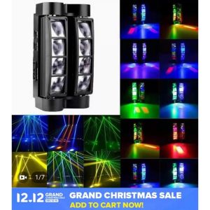 Big Dipper MINI 8X3W Spider Beam Moving Head Light