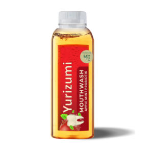 [ ISI 250ML & 100ML ] Obat Kumur Gigi & Bau Mulut Yurizumi Mouthwash - Pembersih Apple Fresh Mint / Pemutih Gigi bikin Nafas Segar