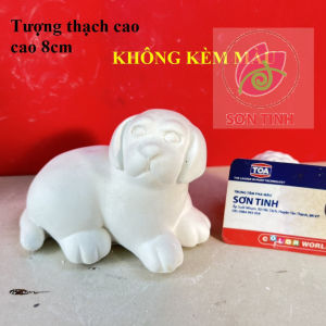 Tượng tô màu Thỏ Melody cao 10cm B.32 tô tượng thạch cao (Không kèm màu) trò chơi trẻ em