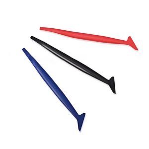 DBP1099 Durable Plastic Carbon Fiber Sticker Tint Clean Tool Vinyl Applicator Vehicle Stickers Wrapping Aid Tool Squeegee Scraper Micro Squeegees Car Vinyl Wrap Tool