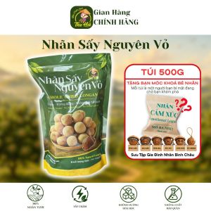 [GIÁ TRẢI NGHIỆM] Túi 300g Nhãn Thái Sấy Gói Tiêu Chuẩn - Sấy Điện Giữ Vị Ngọt Không Chất Bảo Quản