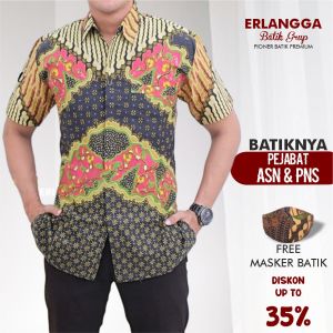 Atasan Pria Lengan Pendek Batik & Kemeja Batik Pria Kondangan