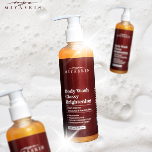 MIYASKIN Body Wash Classy Brightening | Sabun Mandi Cair | Aroma Segar | Menutrisi Kulit