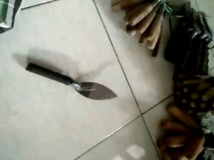 Obral Cuci Gudang cetok semen kecil sendok tukang alat pertukanagan bahan besi gagang kare realpic