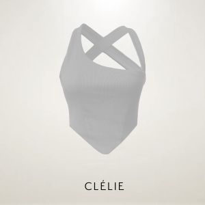 Áo croptop nữ 2 dây hở lưng | KEVA TOP - CLÉLIE