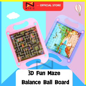 Children 3D Maze Educational Toy Baby Balance Ball Maze Board Puzzle Montessori Maze Balance Game Popular Gift Toddlers