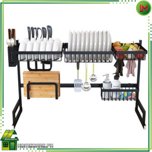 HOMECARE PH. HC-85CM Stainless dish drainer over the sink drying rack
