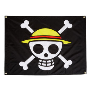 90x60cm Monkey D Luffy Flag Pirate Flag Skull Flag Banner Decor